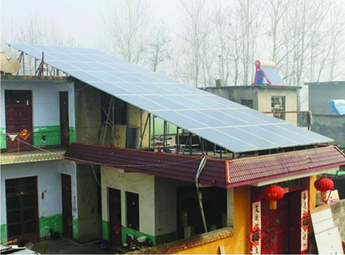 New rural solar photovoltaic case